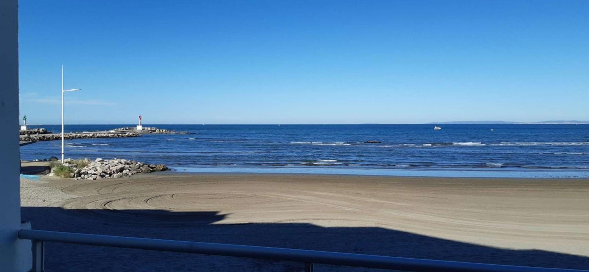 As22244- P4 Vue Mer, Sur La Plage A 2 Pas Du Centre Ville Avec Parking Prive Le Grau-du-Roi Εξωτερικό φωτογραφία